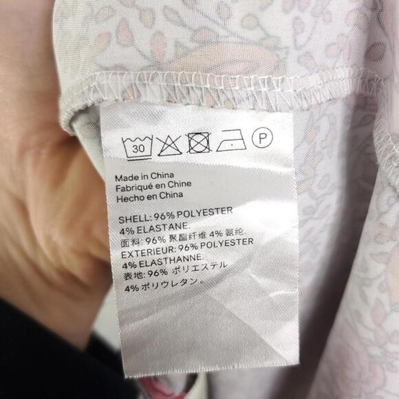 Womens Dress Large Fixed Wrap Blooms Florals Cottagecore Stretchy Full Length - Picture 7 of 10